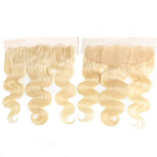 Load image into Gallery viewer, Beumax Hair Body Wave Brazilian Virgin Hair 13x4 Lace Frontal #613 - Bianca's hair and beauty supply
