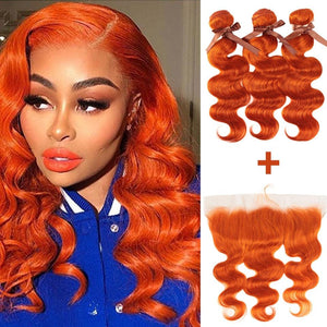 Beumax Body Wave Bundles With Closure Blonde Bundles With Frontal Remy - Bianca's hair and beauty supply