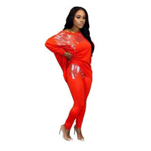 Load image into Gallery viewer, 2020 Dashiki Traditional African Clothing Two Piece Set Women Africaine Print Bodycon Dress+Pants African Clothes - Bianca's hair and beauty supply
