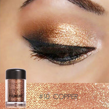 Load image into Gallery viewer, FOCALLURE Glitter Eye Shadow 18 Colors Cosmetic Makeup Diamond Lips Loose Makeup Eyes Pigment Powder Comestic Single Eye Shadow - Bianca's hair and beauty supply
