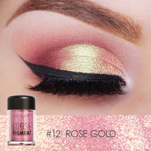 Load image into Gallery viewer, FOCALLURE Glitter Eye Shadow 18 Colors Cosmetic Makeup Diamond Lips Loose Makeup Eyes Pigment Powder Comestic Single Eye Shadow - Bianca's hair and beauty supply
