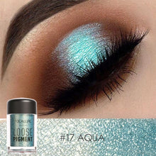 Load image into Gallery viewer, FOCALLURE Glitter Eye Shadow 18 Colors Cosmetic Makeup Diamond Lips Loose Makeup Eyes Pigment Powder Comestic Single Eye Shadow - Bianca's hair and beauty supply
