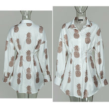 Load image into Gallery viewer, Office Lady Women Femal Ladies Long Sleeve Deep V Shirt Dress Sexy Mini Beach Dress  Elegant Sexy Party Dress New - Bianca's hair and beauty supply
