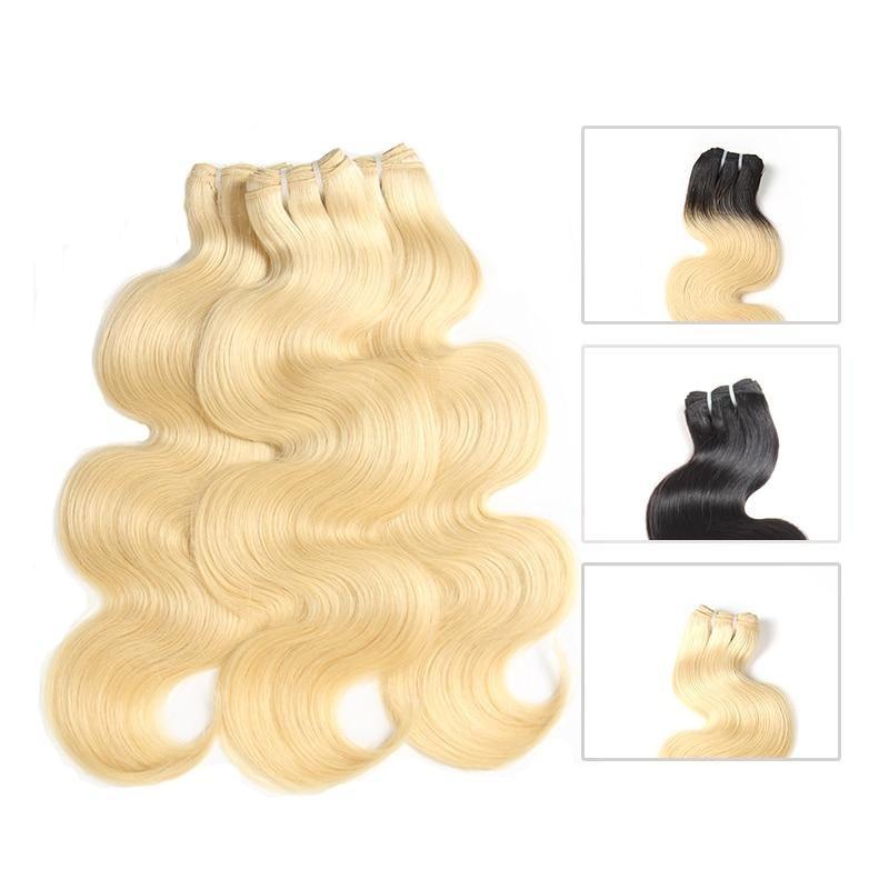 Super double Drawn Brazilian Raw Virgin Hair Body Wave Human Hair - Bianca's hair and beauty supply