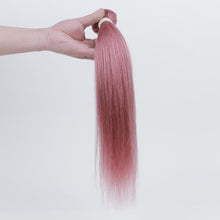 Load image into Gallery viewer, Beumax Bundles With Closure Straight Pink Blonde Human Hair Bundles - Bianca's hair and beauty supply
