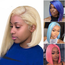Load image into Gallery viewer, BeuMax Hairs Brazilian 4x4 HD Transparent Lace Front Colored Closure - Bianca's hair and beauty supply
