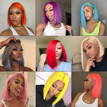 Load image into Gallery viewer, BeuMax Hairs Brazilian 4x4 HD Transparent Lace Front Colored Closure - Bianca's hair and beauty supply

