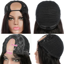 Load image into Gallery viewer, U Part Wig Body Wave Human Hair Wigs for Women Brazilian Remy Hair - Bianca's hair and beauty supply
