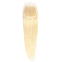 Load image into Gallery viewer, Beumax Bundles With Closure 613 Blonde Closure With Human Hair Bundles - Bianca's hair and beauty supply
