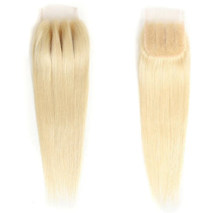 Beumax Bundles With Closure 613 Blonde Closure With Human Hair Bundles - Bianca's hair and beauty supply