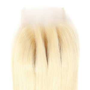 Beumax Bundles With Closure 613 Blonde Closure With Human Hair Bundles - Bianca's hair and beauty supply