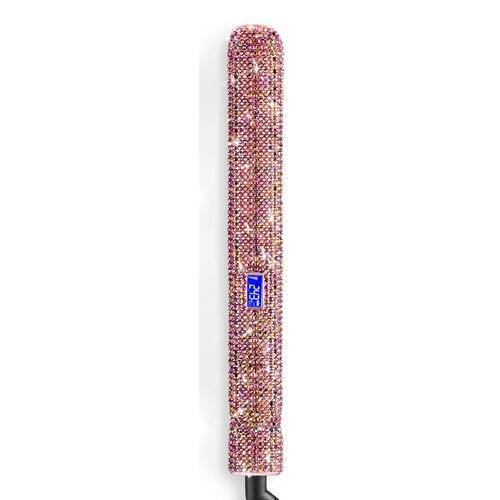 230C Professional Hair Straightener Rhinestones Flat Iron Hand Made Crystal Diamond With LCD Display Sparkling Titanium Plate - Bianca's hair and beauty supply