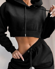 Load image into Gallery viewer, hirigin 2020 Winter Fashion Outfits for Women Tracksuit Hoodies Sweatshirt and Sweatpants Casual Sports 2 Piece Set Sweatsuits - Bianca's hair and beauty supply
