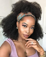Load image into Gallery viewer, Scarf Wig 250% Density Afro Kinky Curly Headband Wig - Bianca's hair and beauty supply
