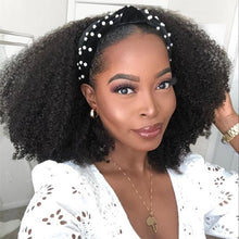 Load image into Gallery viewer, Scarf Wig 250% Density Afro Kinky Curly Headband Wig - Bianca's hair and beauty supply
