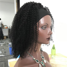Load image into Gallery viewer, Scarf Wig 250% Density Afro Kinky Curly Headband Wig - Bianca's hair and beauty supply
