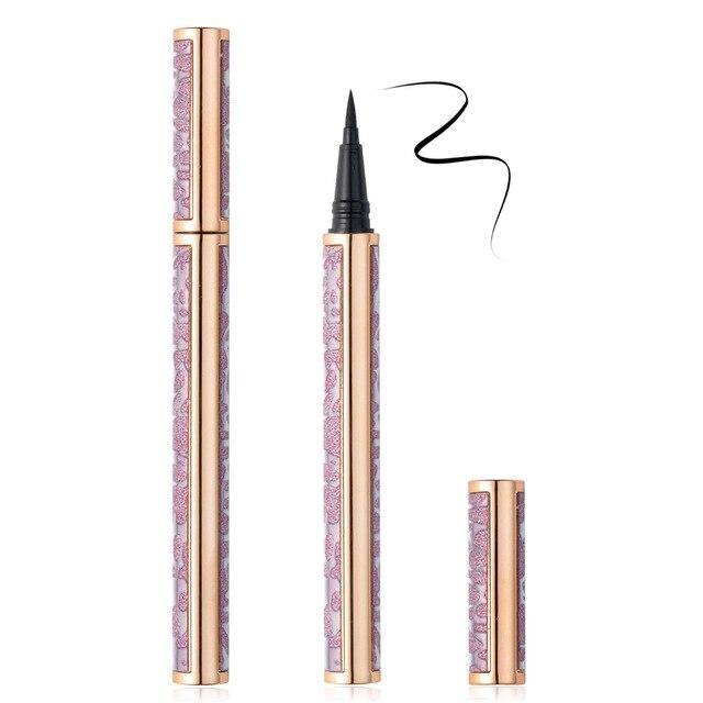 10PCS Lashes Magic Self-adhesive Liquid Eyeliner Glue for Makeup Eyelashes Tool Magnet-free Glue-free Long Lasting Pen Pencil - Bianca's hair and beauty supply