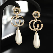Load image into Gallery viewer, New earrings 2020 tide simple female senior sense niche small French net red earrings small earrings Elegant Prevent Allergy - Bianca's hair and beauty supply
