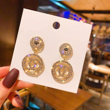 Load image into Gallery viewer, New earrings 2020 tide simple female senior sense niche small French net red earrings small earrings Elegant Prevent Allergy - Bianca's hair and beauty supply
