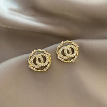 Load image into Gallery viewer, New earrings 2020 tide simple female senior sense niche small French net red earrings small earrings Elegant Prevent Allergy - Bianca's hair and beauty supply
