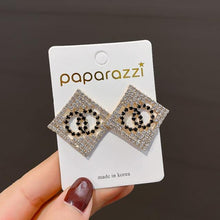 Load image into Gallery viewer, New earrings 2020 tide simple female senior sense niche small French net red earrings small earrings Elegant Prevent Allergy - Bianca's hair and beauty supply
