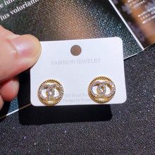 Load image into Gallery viewer, New earrings 2020 tide simple female senior sense niche small French net red earrings small earrings Elegant Prevent Allergy - Bianca's hair and beauty supply
