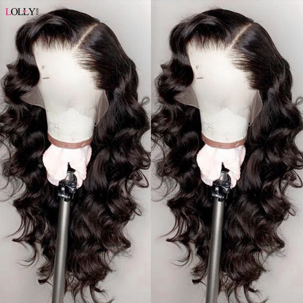 Loose Wave Wig Lace Front Human Hair Wigs Brazilian Human Hair Wigs Remy Lace Frontal Wig Pre-Plucked Closure Wig for Women - Bianca's hair and beauty supply