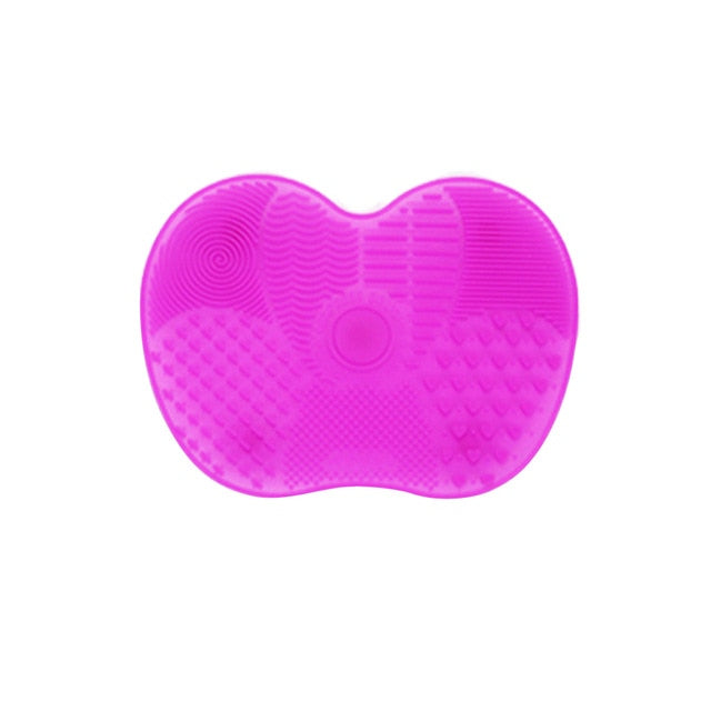 Silicone Makeup Brush Cleaner Foundation Makeup Brush Scrubber Board Pad Make Up Washing Brush Gel Cleaning Mat Hand Tool - Bianca's hair and beauty supply