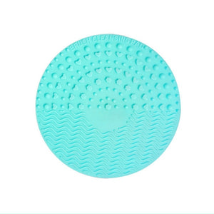 Silicone Makeup Brush Cleaner Foundation Makeup Brush Scrubber Board Pad Make Up Washing Brush Gel Cleaning Mat Hand Tool - Bianca's hair and beauty supply