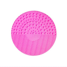 Load image into Gallery viewer, Silicone Makeup Brush Cleaner Foundation Makeup Brush Scrubber Board Pad Make Up Washing Brush Gel Cleaning Mat Hand Tool - Bianca's hair and beauty supply
