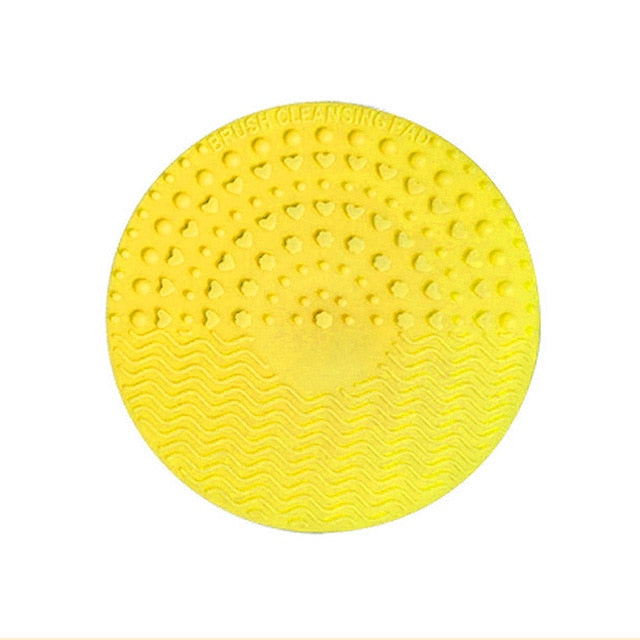 Silicone Makeup Brush Cleaner Foundation Makeup Brush Scrubber Board Pad Make Up Washing Brush Gel Cleaning Mat Hand Tool - Bianca's hair and beauty supply