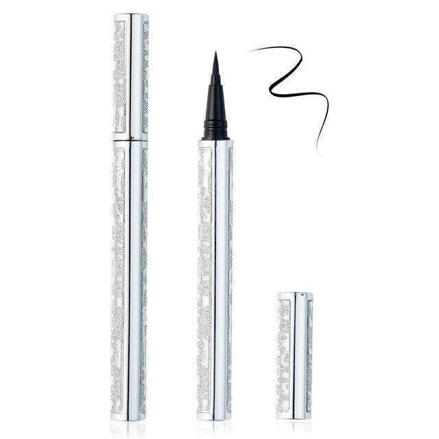 10PCS Lashes Magic Self-adhesive Liquid Eyeliner Glue for Makeup Eyelashes Tool Magnet-free Glue-free Long Lasting Pen Pencil - Bianca's hair and beauty supply