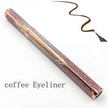 Load image into Gallery viewer, 10PCS Lashes Magic Self-adhesive Liquid Eyeliner Glue for Makeup Eyelashes Tool Magnet-free Glue-free Long Lasting Pen Pencil - Bianca's hair and beauty supply
