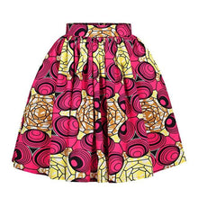 Load image into Gallery viewer, Women African Clothes 2021 Fashion African Dashiki Print 2 Pieces Set ( Tops+Skirts) Party African Dresses Women Robe Africaine - Bianca's hair and beauty supply
