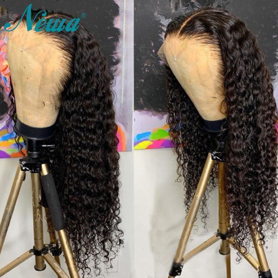 Newa Hair 13X6 Lace Front Human Hair Wigs Pre Plucked Bleached Knots Lace Front Wigs Brazilian Remy Lace Wigs For Black Women - Bianca's hair and beauty supply