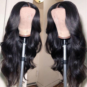 BeuMax Straight Hairs Brazilian 4x4 Lace Closure Human Hair Wigs 180% - Bianca's hair and beauty supply